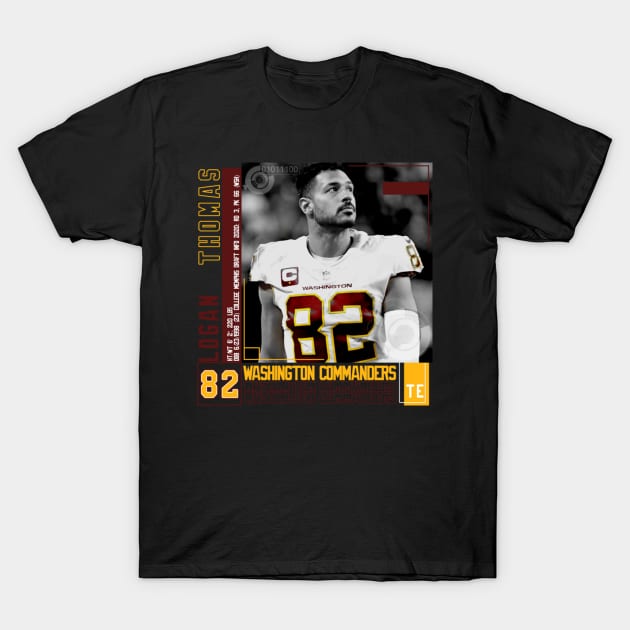 Logan Thomas Paper Poster T-Shirt by art.Hamdan